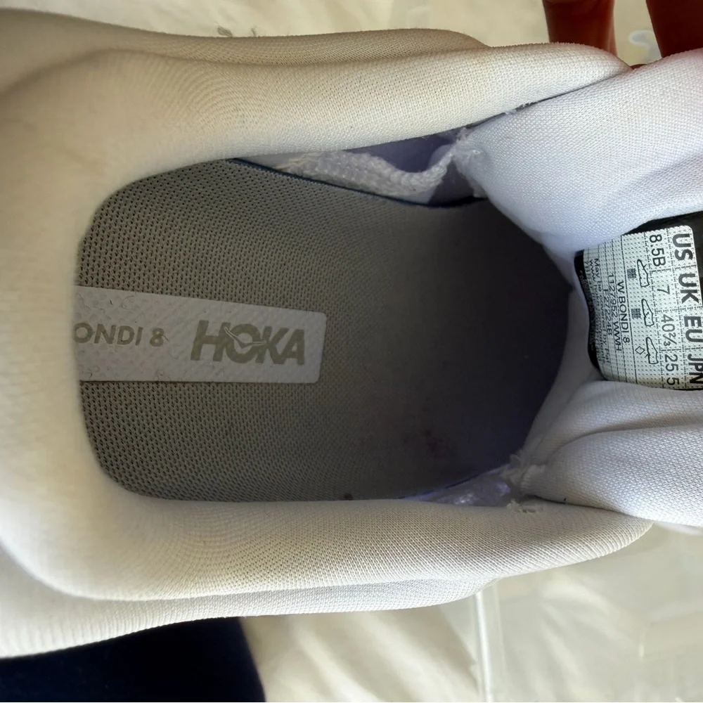 Hoka Women's Light Gray Athletic Shoes - Picture 5 of 5